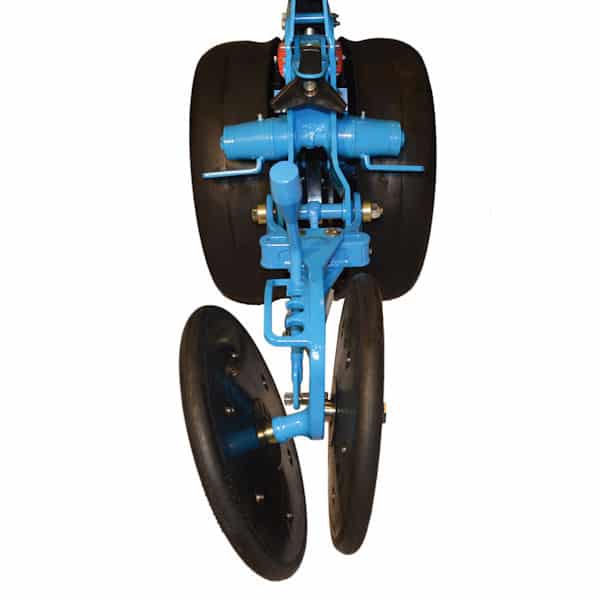 Reverse Twin Row Closing Wheel